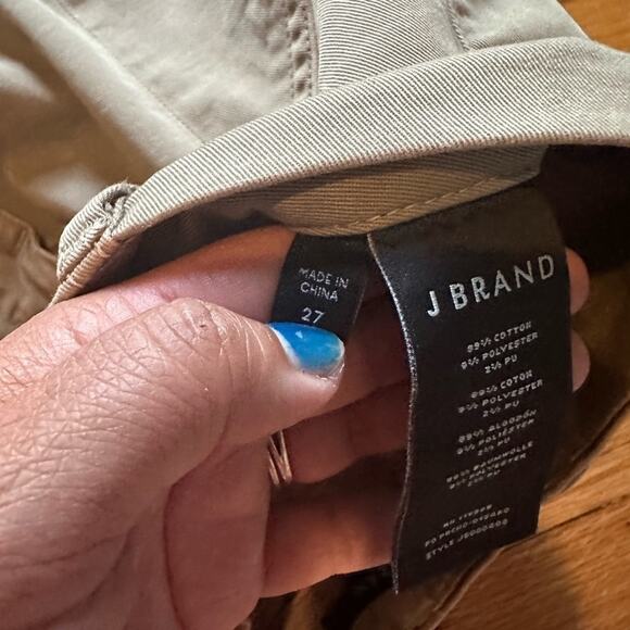 J Brand Cargo Skinny Green Jeans Mid Rise - Picture 8 of 10